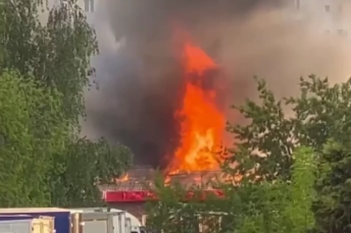 В ресторане на юго-востоке Москвы произошел пожар | Аргументы и Факты