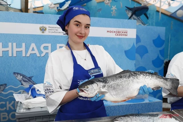 Первый день «Рыбной недели» в Москве