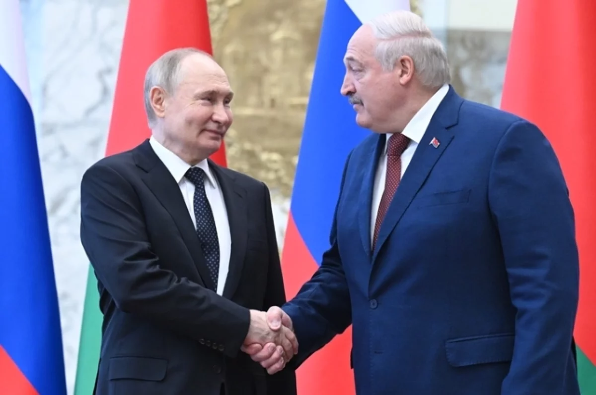 Семь поводов. Путин раскрыл причину поездки в Белоруссию