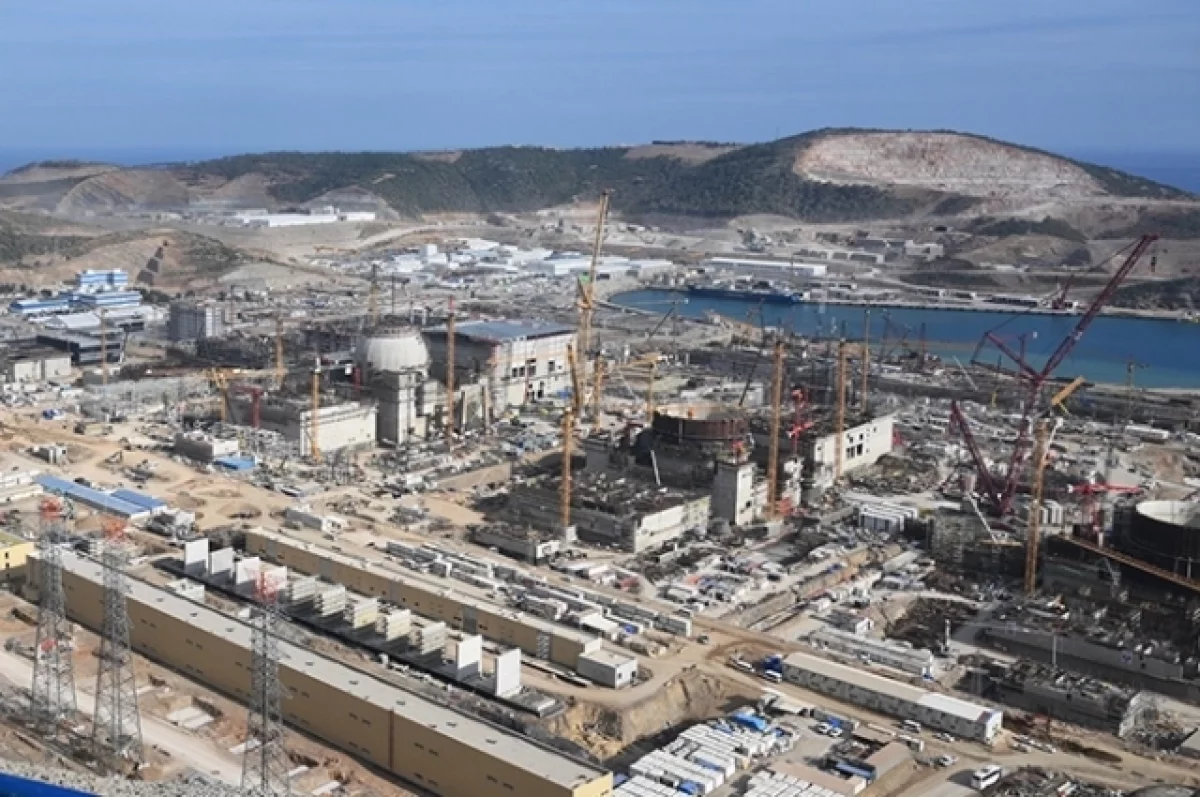 Турция может запустить первый энергоблок АЭС «Аккую» в течение года