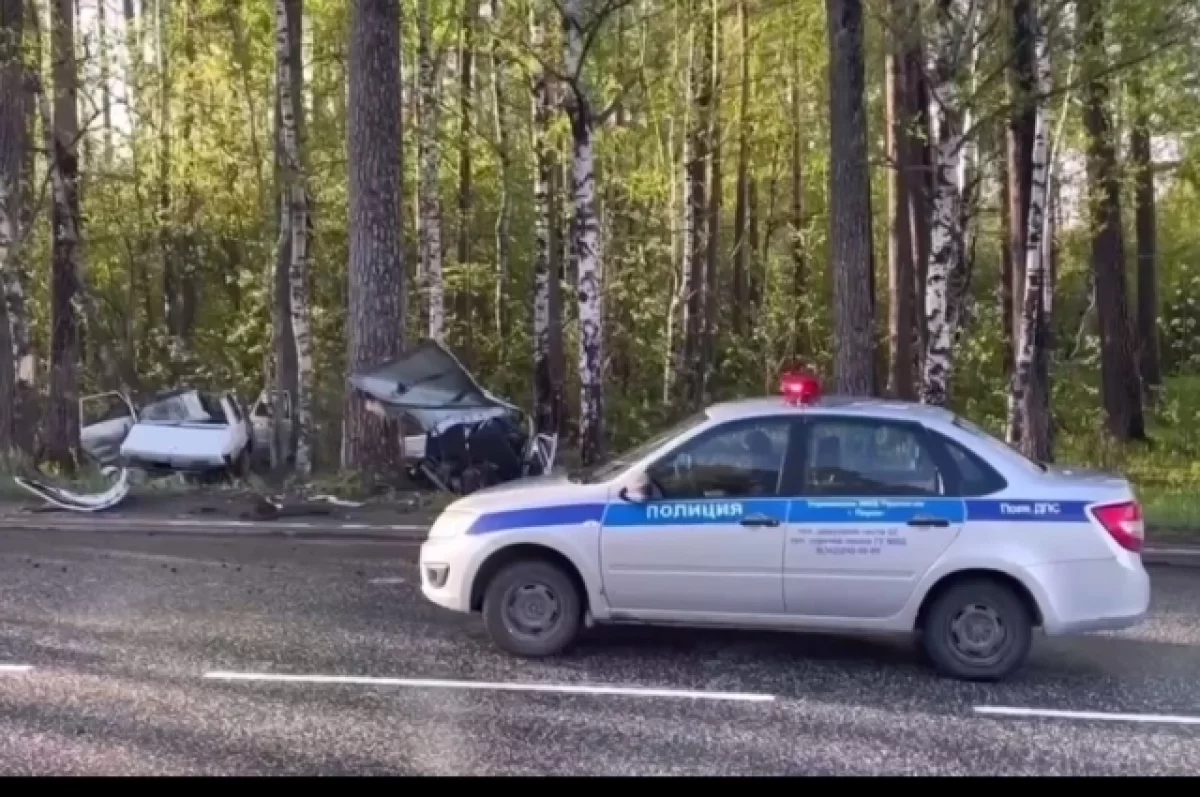 В Перми водитель и пассажир автомобиля погибли в жёстком ДТП в Закамске |  АиФ Пермь