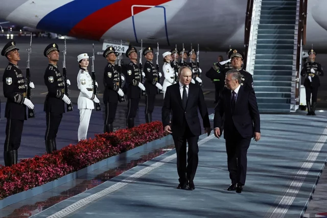 Визит Владимира Путина в Узбекистан