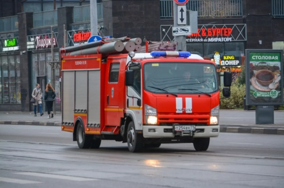 17 пожарных в Туле тушили загоревшуюся дачу | АиФ Тула