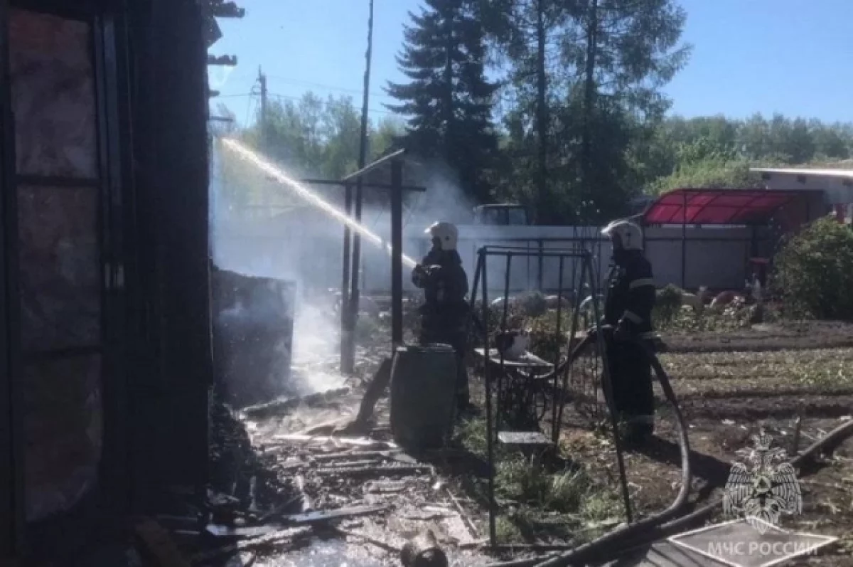 В Заволжском районе Ивановской области сгорел частный дом | АиФ Иваново