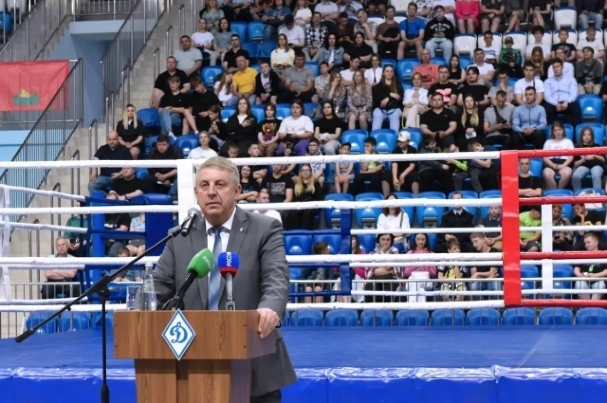 В Брянске проходит турнир по боксу среди сотрудников силовых ведомств