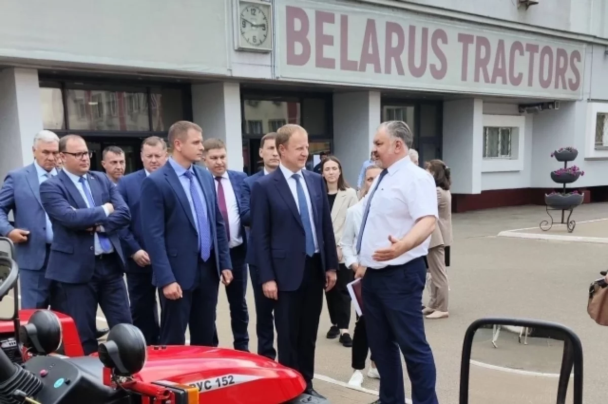 Итоги поездки Виктора Томенко в Беларусь