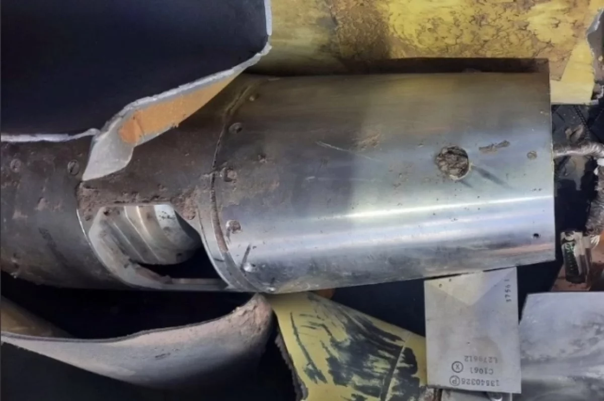 Поддубный: обломки снарядов РСЗО M142 HIMARS нашли после атаки Белгорода