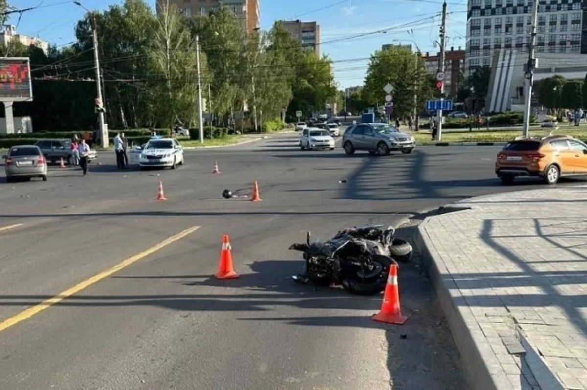 Полиция сообщила подробности ДТП, в котором погиб 50-летний мотоциклист |  АиФ Рязань