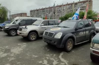 Колонна из 15 автомобилей начала свой путь из Владивостока.