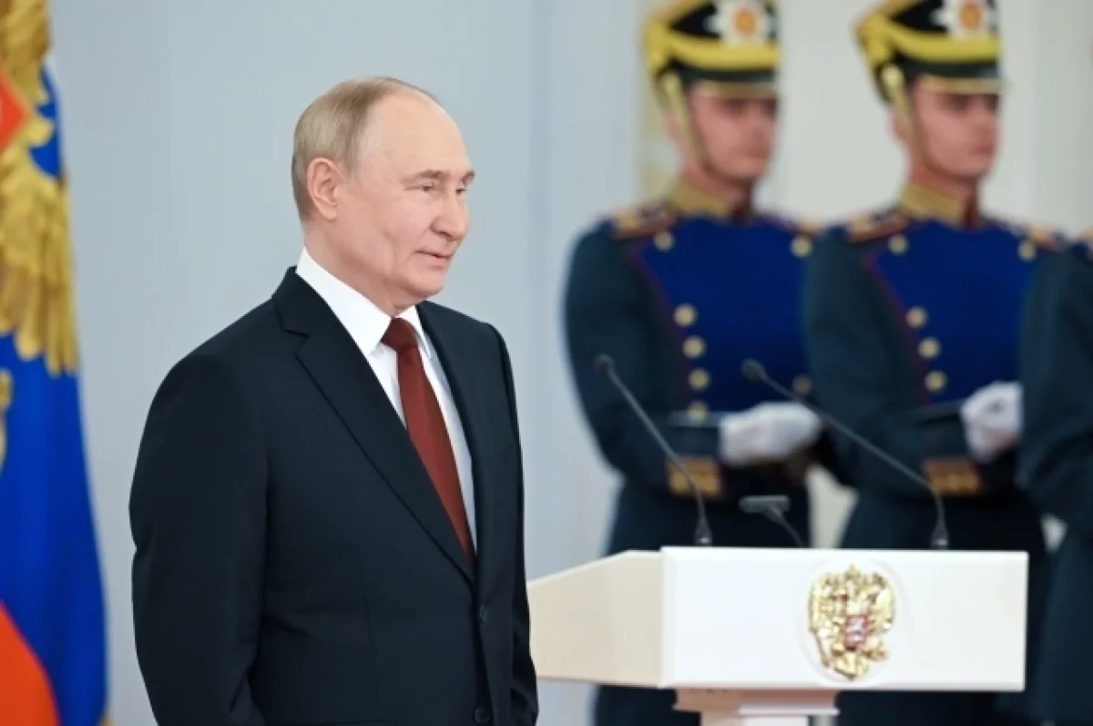 Путин сравнил биографии лауреатов госпремий с приключенческими романами