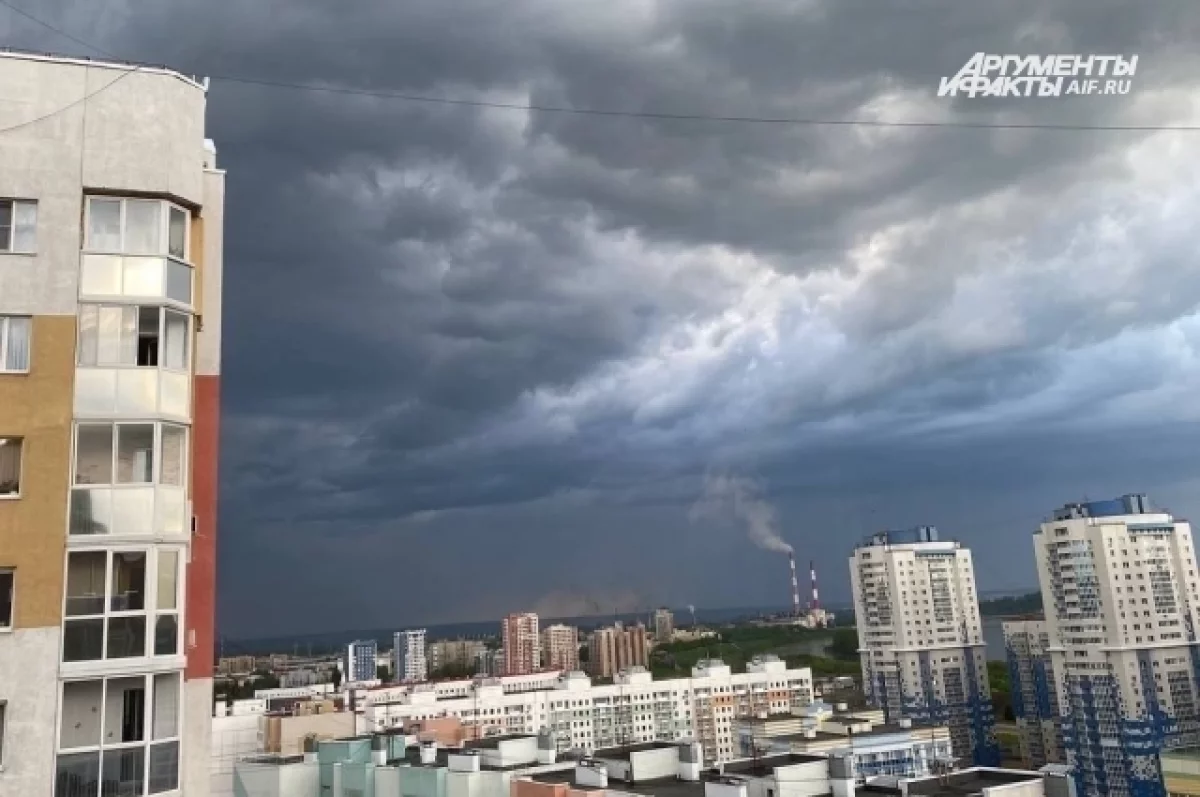 Москвичей предупредили о сильном дожде с грозой 20 июня