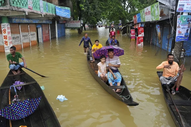Сильнейшее наводнение в Бангладеш