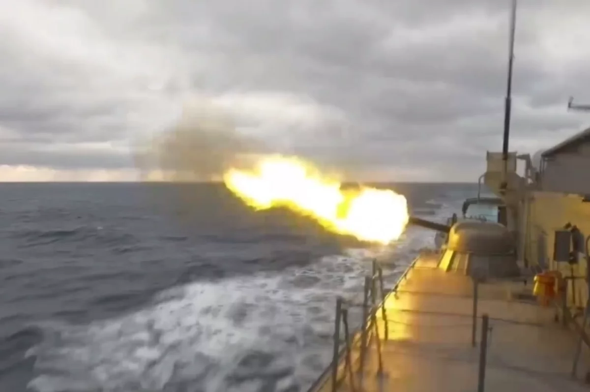 Корабли ТОФ в ходе учений провели стрельбы из артиллерии и ЗРК в двух морях