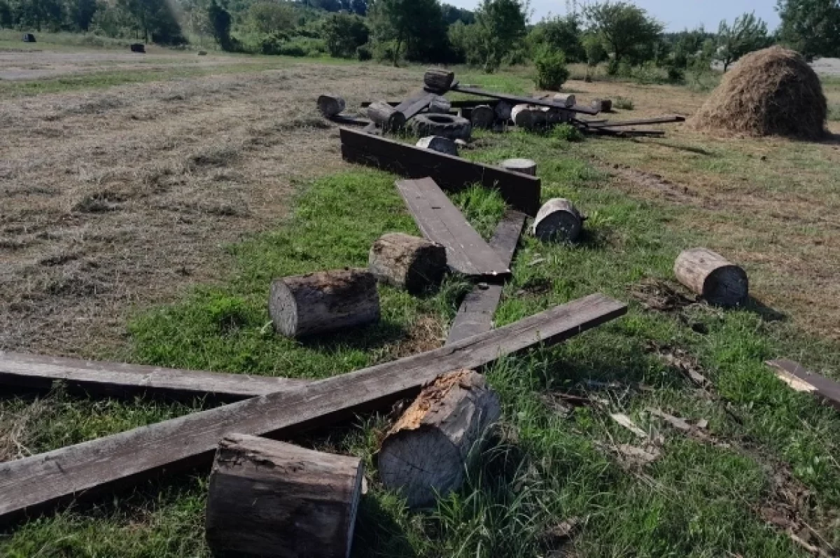 В Геленджике полиция проводит проверку по факту разгрома конного клуба |  АиФ Краснодар