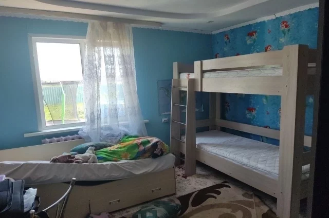 Детская комната в доме, где произошло преступление.