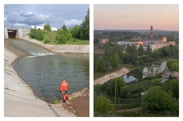 Тело мальчика из водоёма в Юго-Камском доставали спасатели.