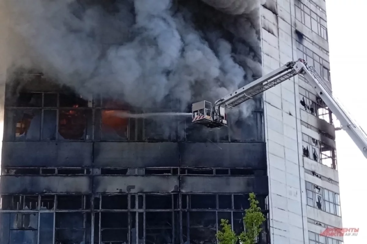 Причиной пожара во Фрязине назвали искрение в электросети
