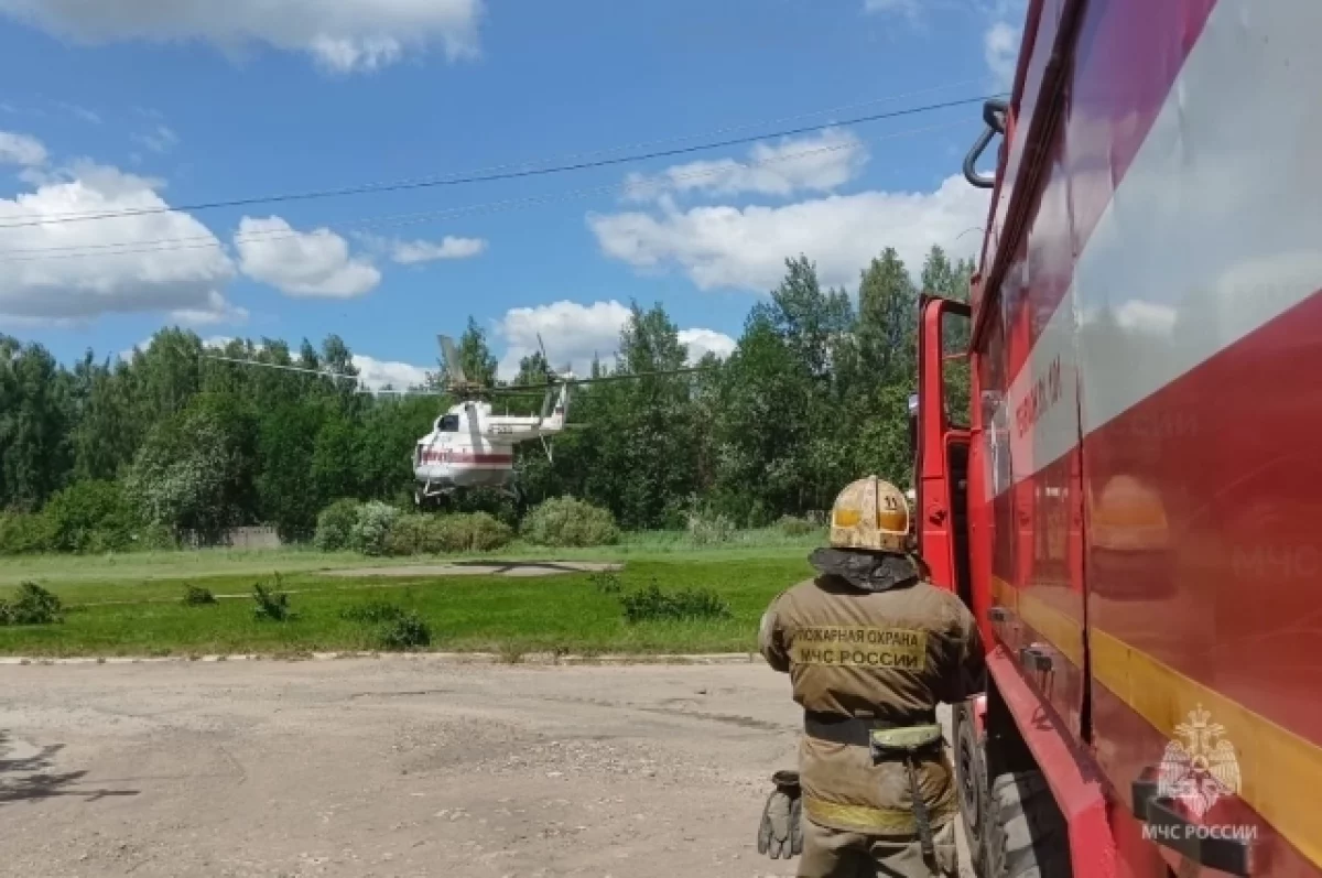 В Тверь вертолётом доставили ребёнка для оказания медпомощи | АиФ Тверь