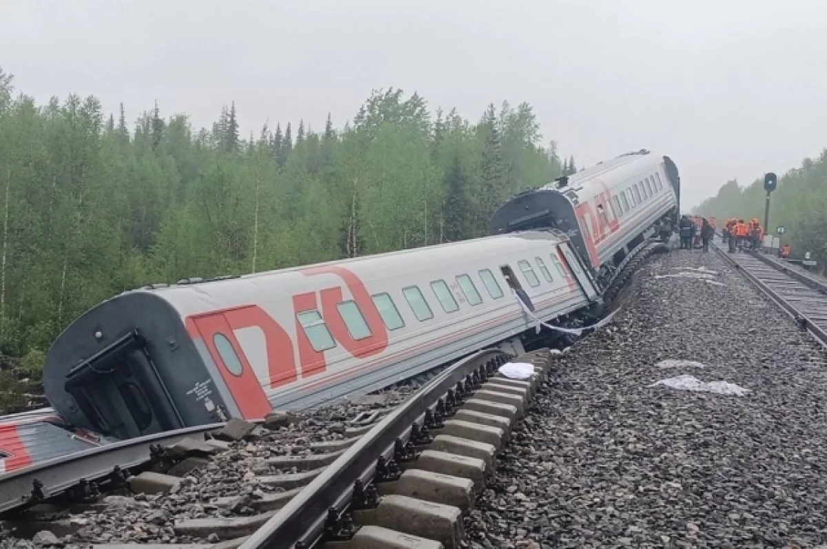 SHOT: погибшая при железнодорожной аварии в Коми не любила ездить в поездах