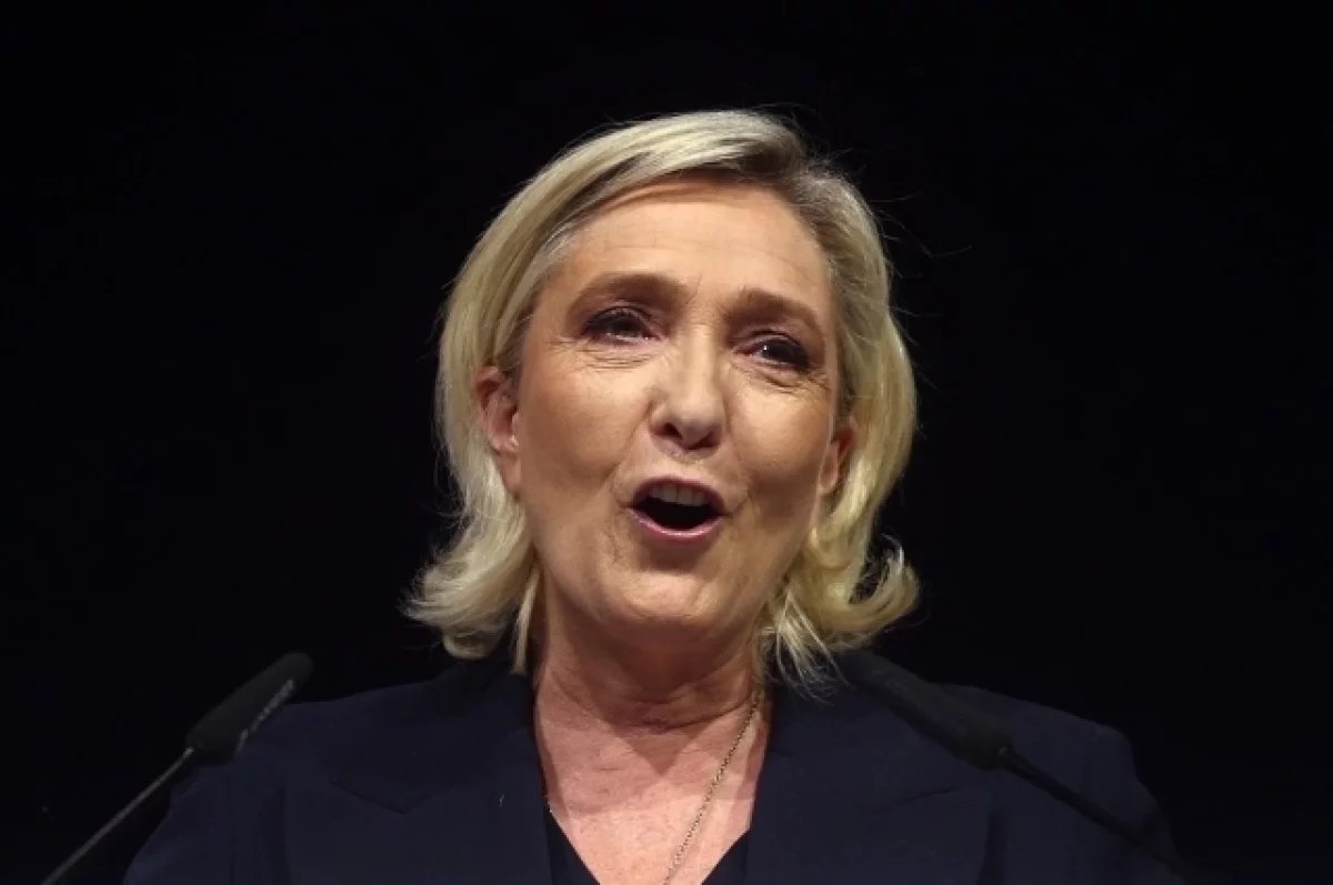 Ле Пен: Национальное объединение практически «уничтожило» блока Макрона