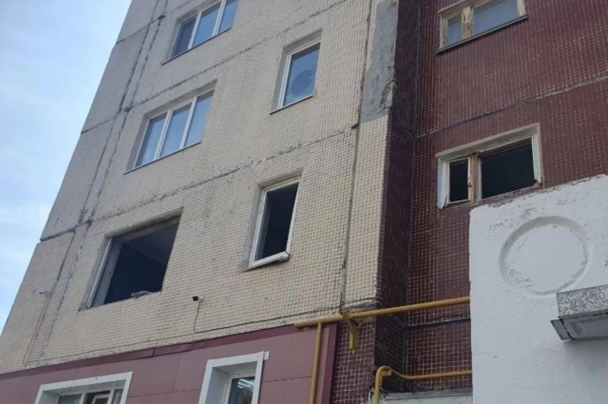 МЧС показало последствия взрыва газа в многоэтажке в Стерлитамаке