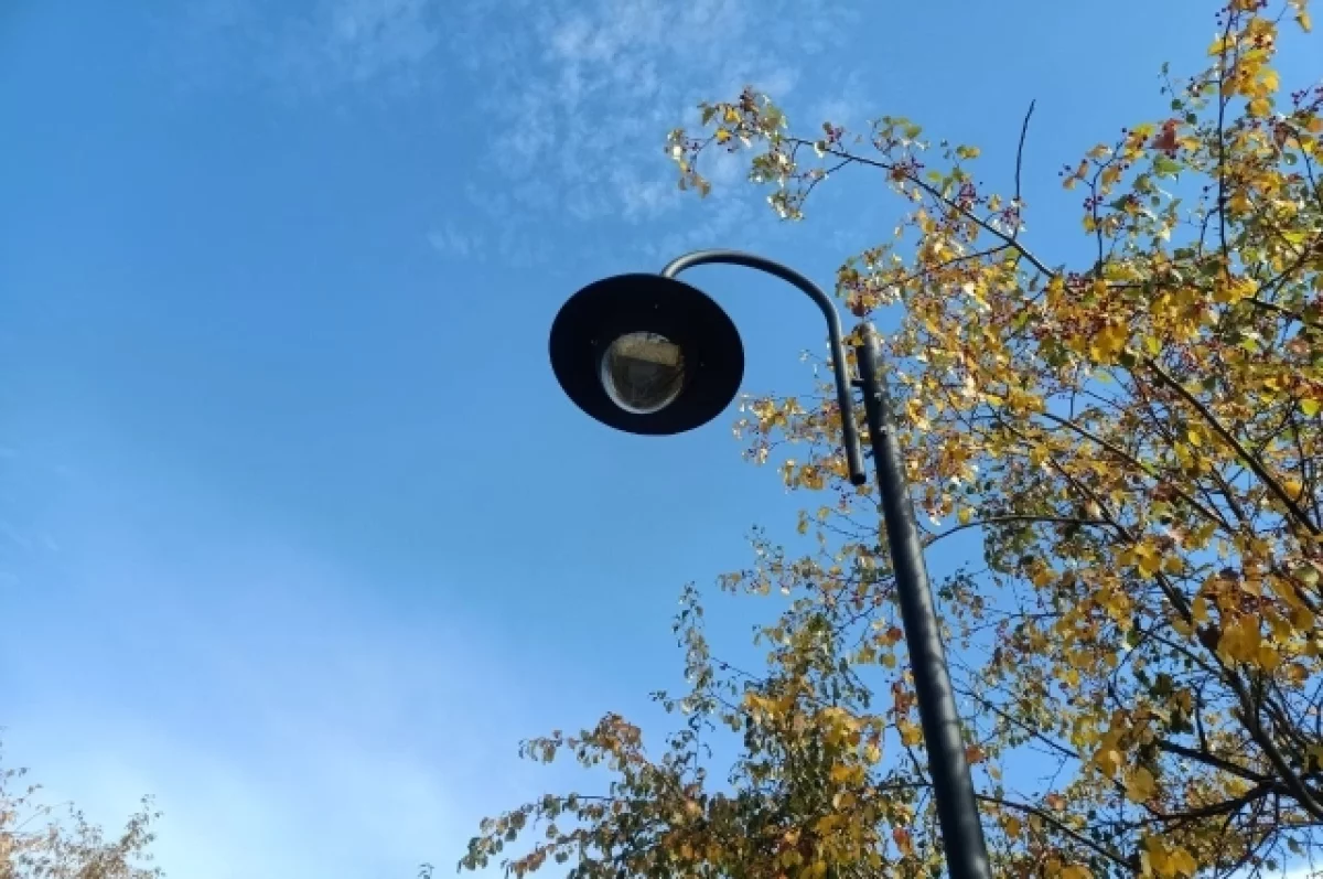 Уличное освещение временно отключат около парка «Лесная сказка» в Барнауле