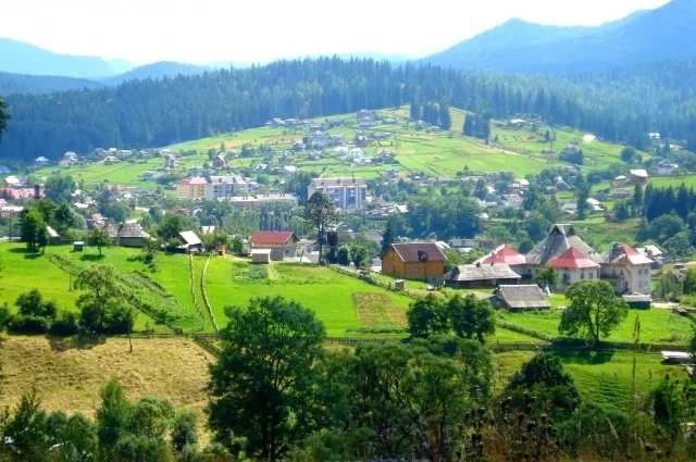 Село Ворохта. 