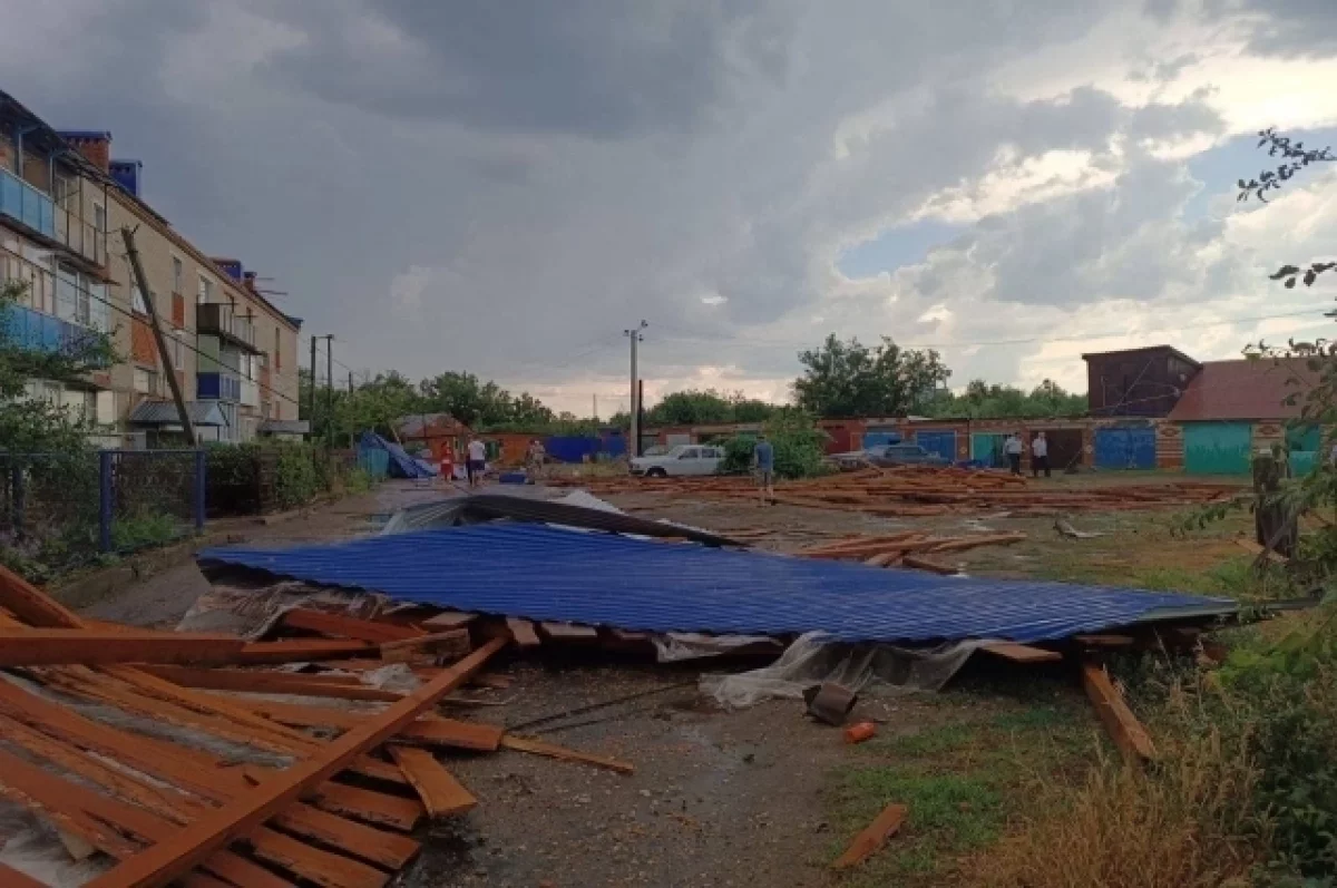 В нескольких районах Пензенской области из-за урагана введен режим ЧС | АиФ  Пенза