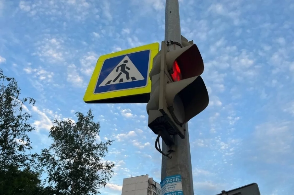 В Барнауле на улице Попова временно отключили светофор