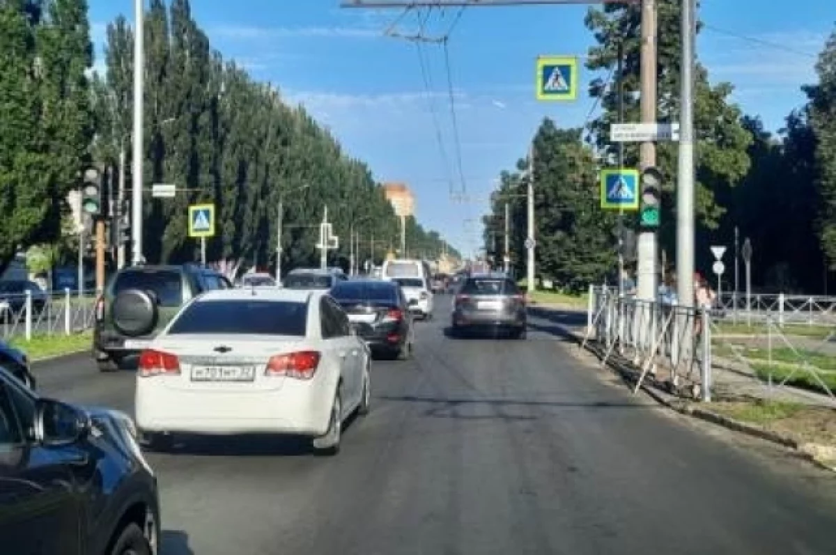 Lexus сбил пешехода на Московском проспекте в Брянске
