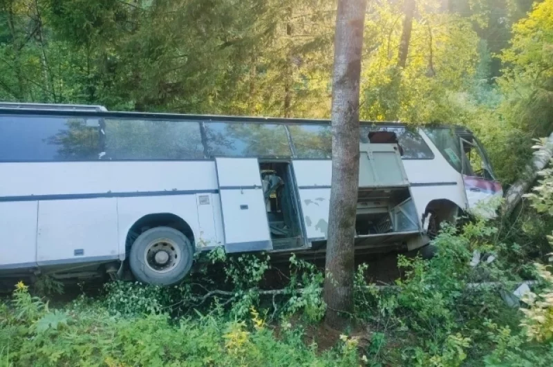 в больницу Воткинска доставлены больше 20 пассажиров автобуса.