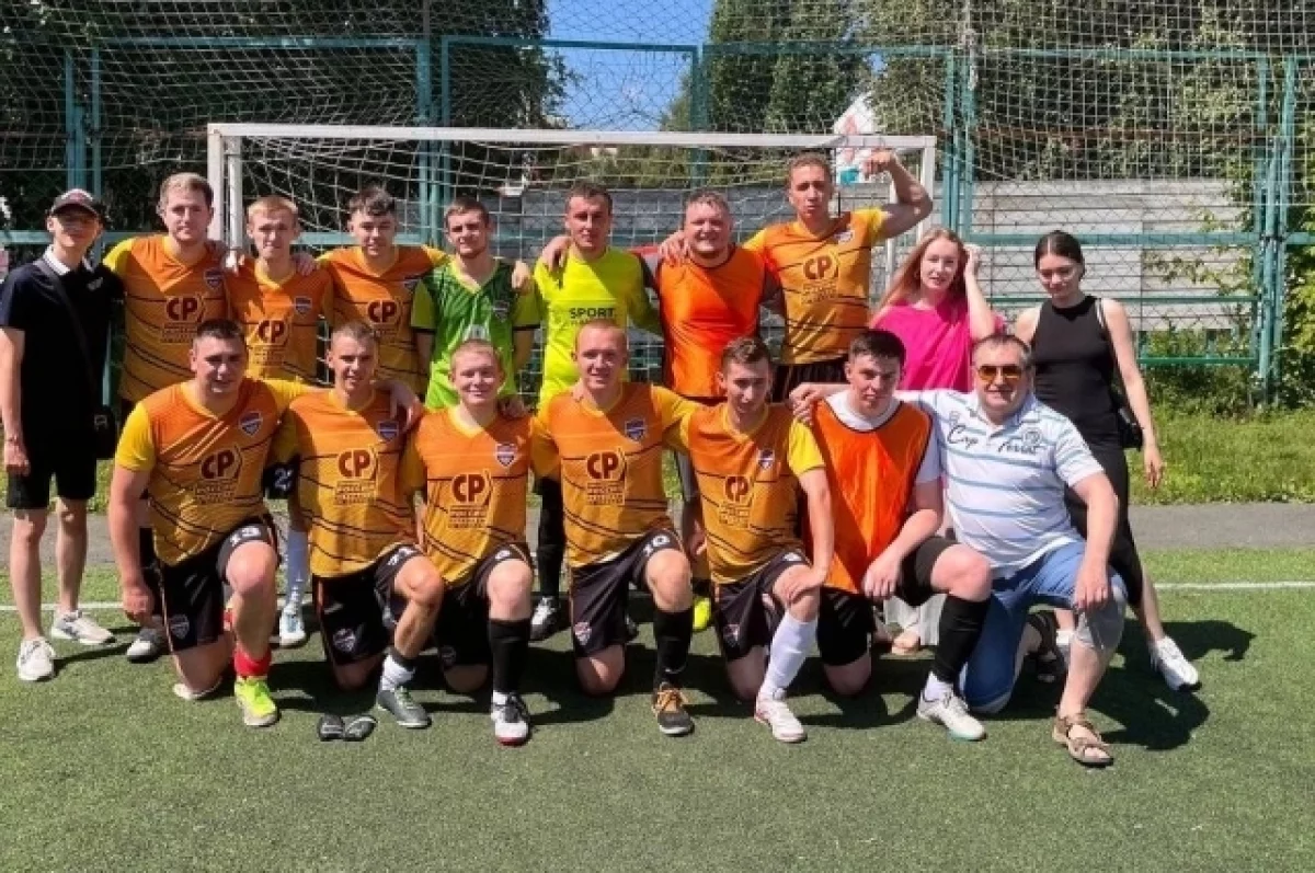 Футбольная команда «Жумайсынба» стала победителем лиги выходного дня