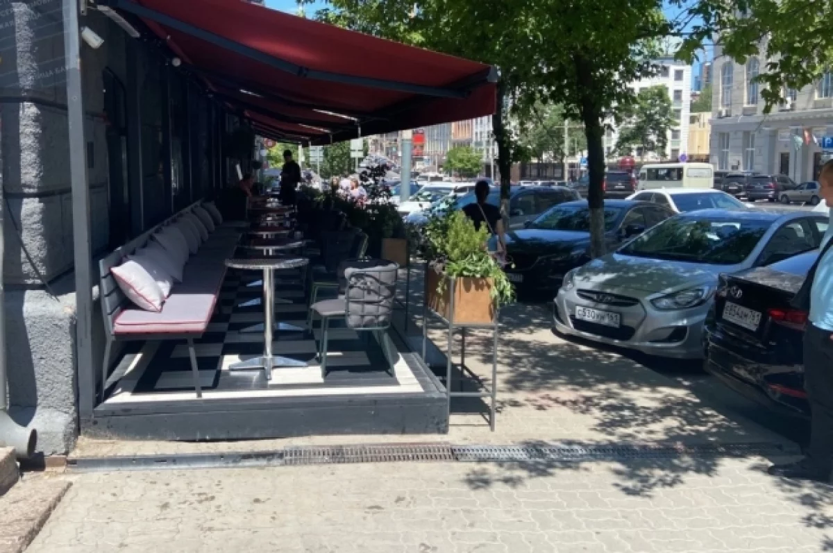 Ростов занял второе место по росту числа кафе с летними верандами