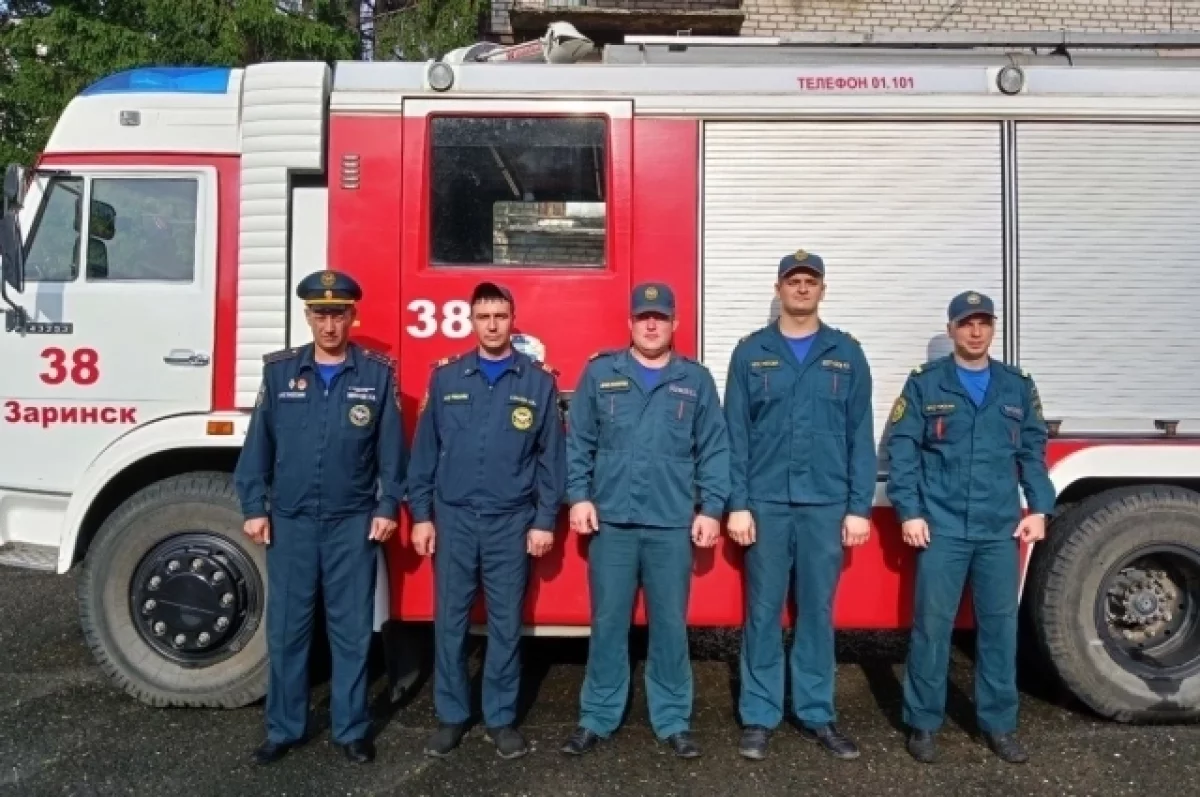 Пожарные на Алтае спасли водителя-сердечника с инфарктом