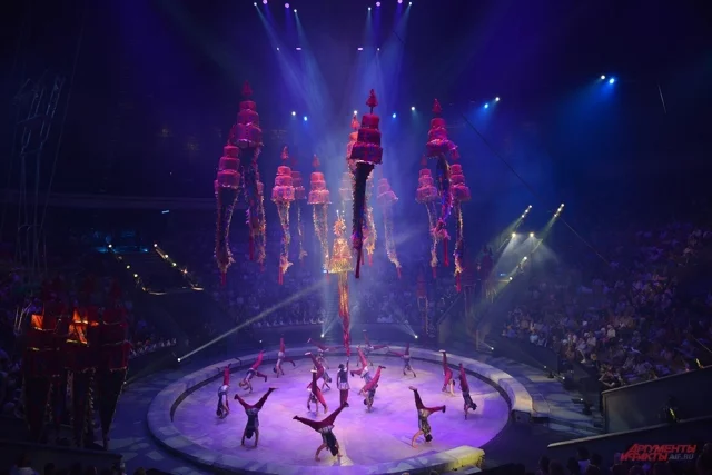 Открытие Всемирного фестиваля циркового искусства «Идол» в Москве