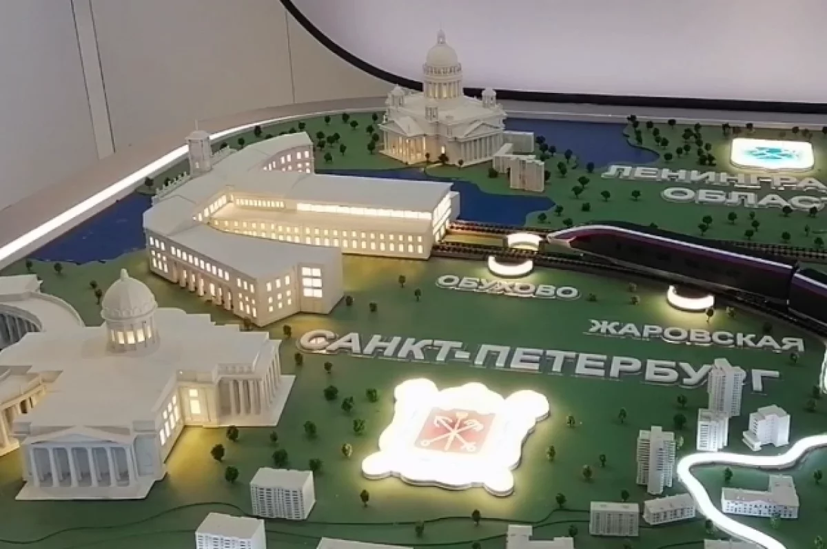 Работы по строительству ВСМ Москва – Петербург начнутся в 2024 году