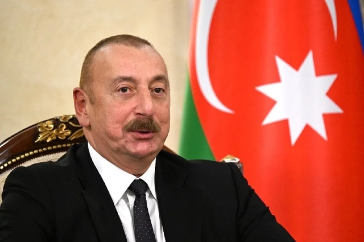 Алиев: мирный договор с Арменией невозможен до изменения ее конституции