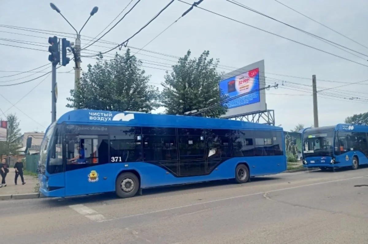 На Алтай из Вологодской области поставят пять троллейбусов