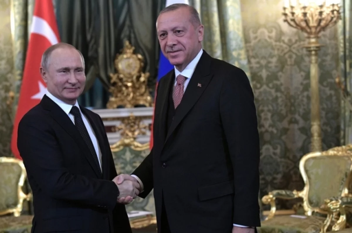 Песков: подготовка визита Путина в Турцию ведётся активно