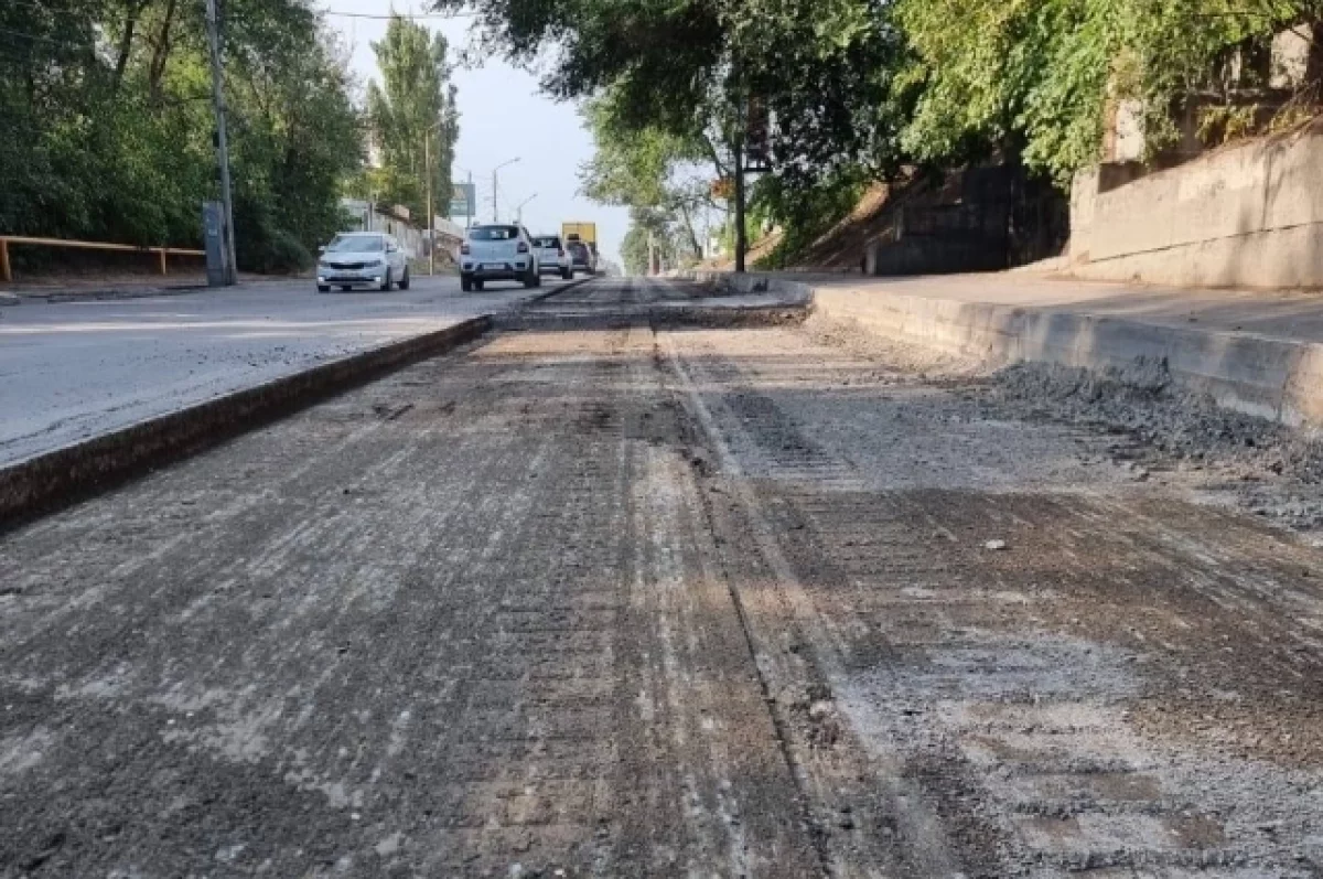 В Ростове начался ремонт улицы Малиновского