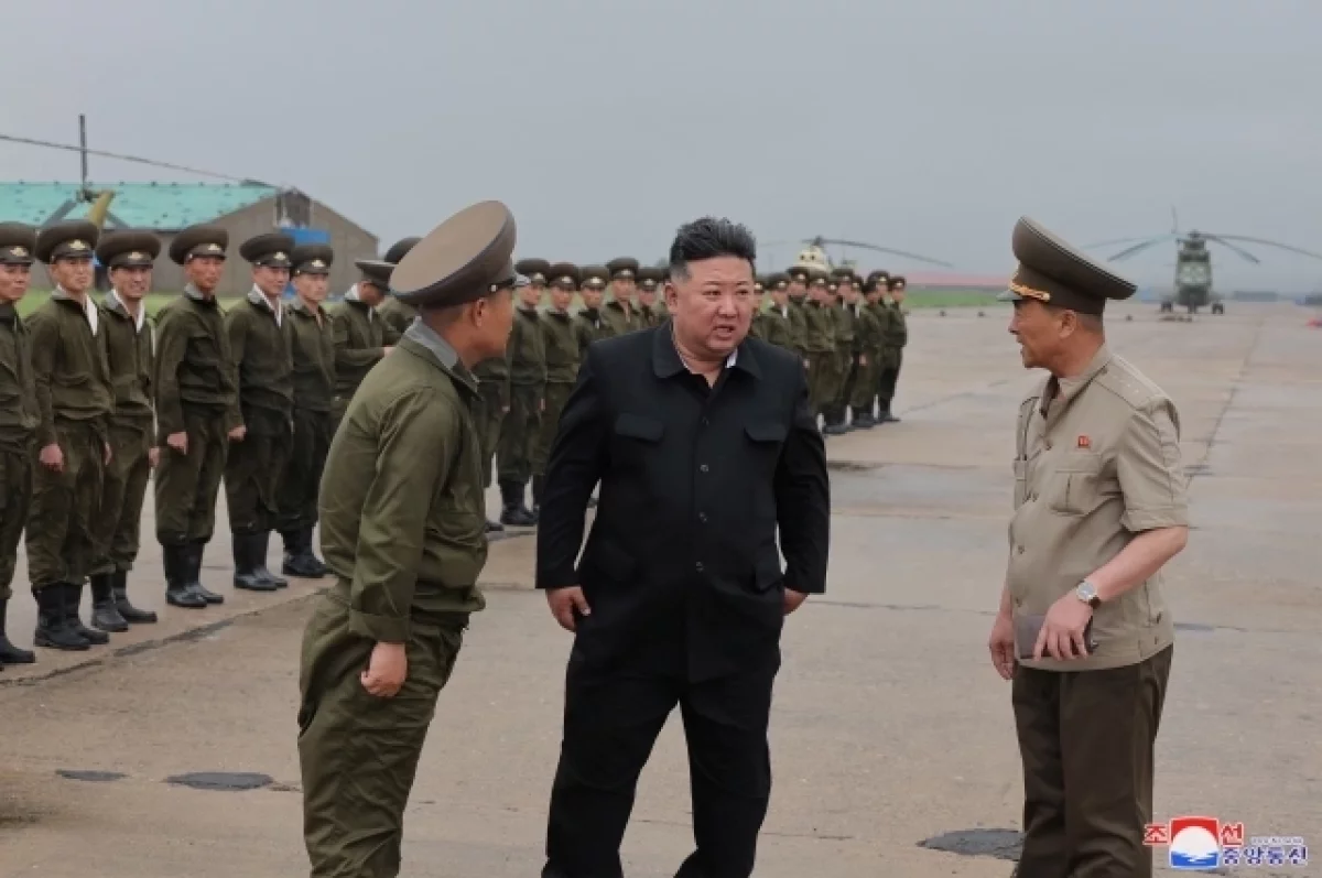 Ким Чен Ын лично руководил спасением людей в северных районах после ливня