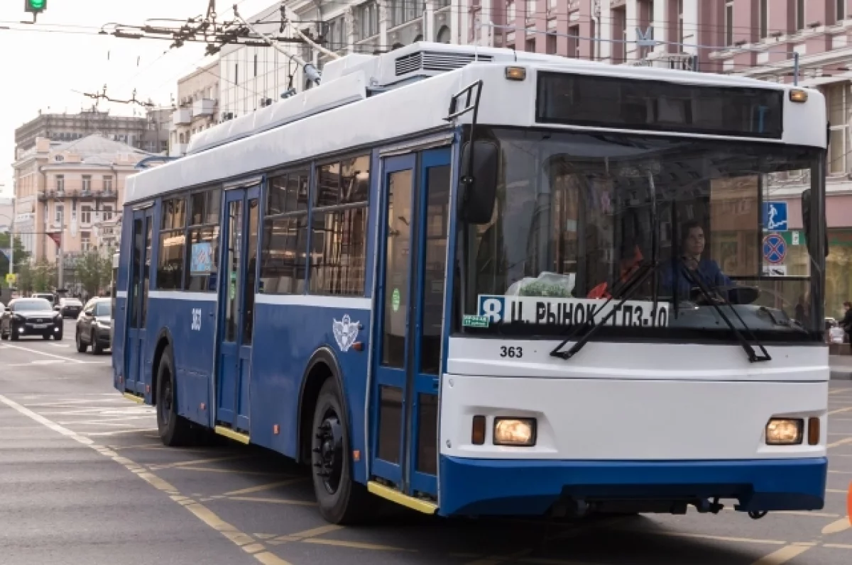 В Ростове с проспекта Стачки уберут троллейбусное движение