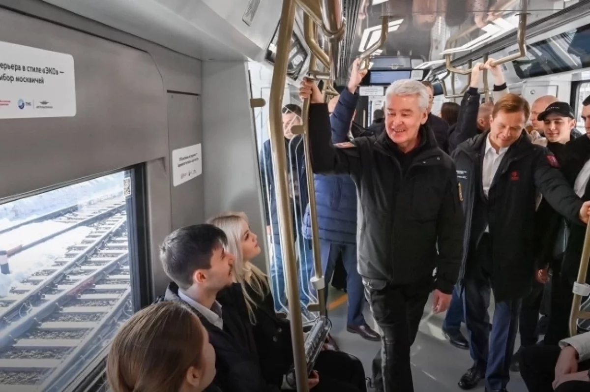 Собянин: старые поезда на зеленой линии метро полностью заменят к 2026 году
