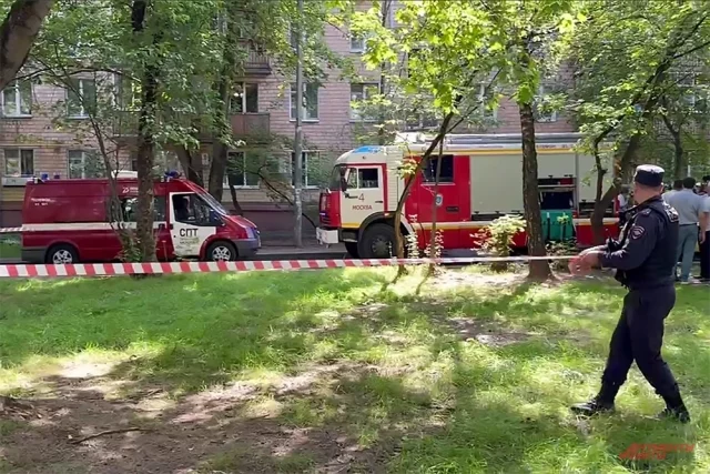 Ситуация у дома на Артамонова в Москве, где 6 августа произошел взрыв