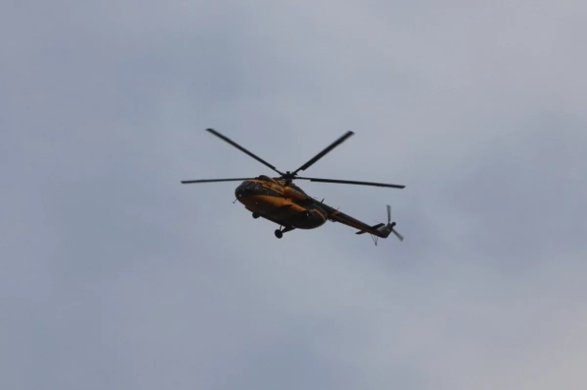 СК расследует крушение вертолета, тушившего лесные пожары в Турции