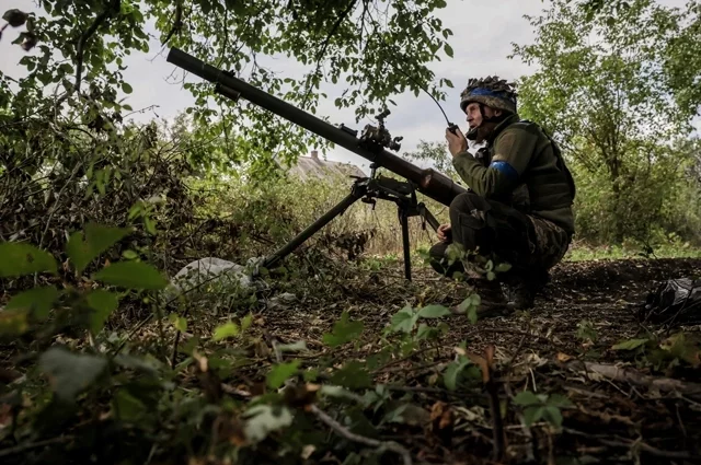 Боевики ВСУ.