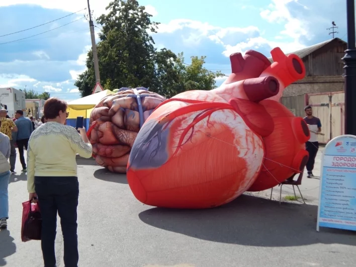 Все желающие могли проверить своё здоровье.