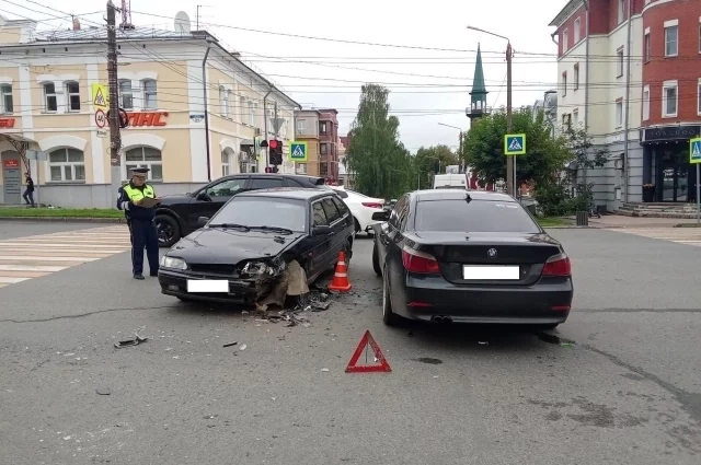 В ДТП пострадал годовалый пассажир ВАЗа