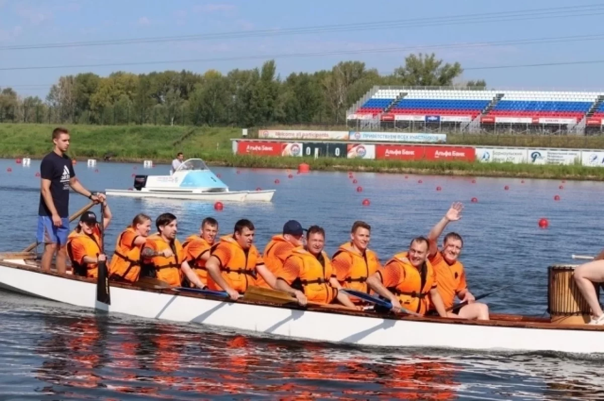 Команда «Ростелекома» вошла в тройку лидеров соревнований «Гонка драконов»