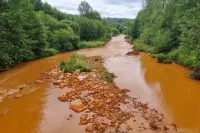 Такого цвета вода в реках КУБа